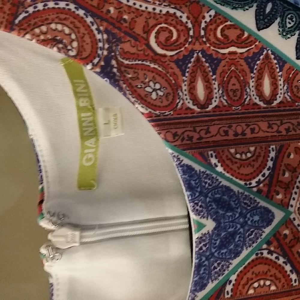 Gianni Bini Dress Paisley Print - Picture 3 of 5
